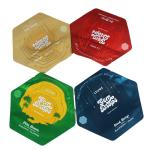 Childproof Zipper Holographic Die Cut Mylar Bags Special Shape
