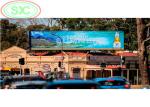 High refresh rate IC INC2153 outdoor P8 LED display 4K clarity with heat