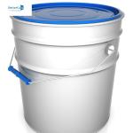 5 Gallon Paint Can Tin Round Metal Tinplate Cans For Paint Packaging