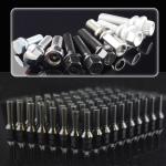 Shank 55 mm Grade 12.9 Extended Wheel Bolts for MERCEDES AMG E/S Series