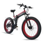 EU Quality 26x4.0 inch Fat Tire Folding E-Bike 1000W Motor 13AH Lithium Battery