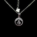 Elegantly 925 Sterling Silver Chain / Girls Use 925 Sun Necklace