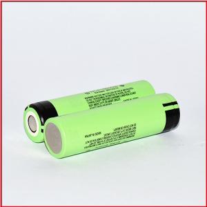 China Panasonic NCR18650B Lithium Rechargeable Batteries 3.7V 3400mah Green on sale