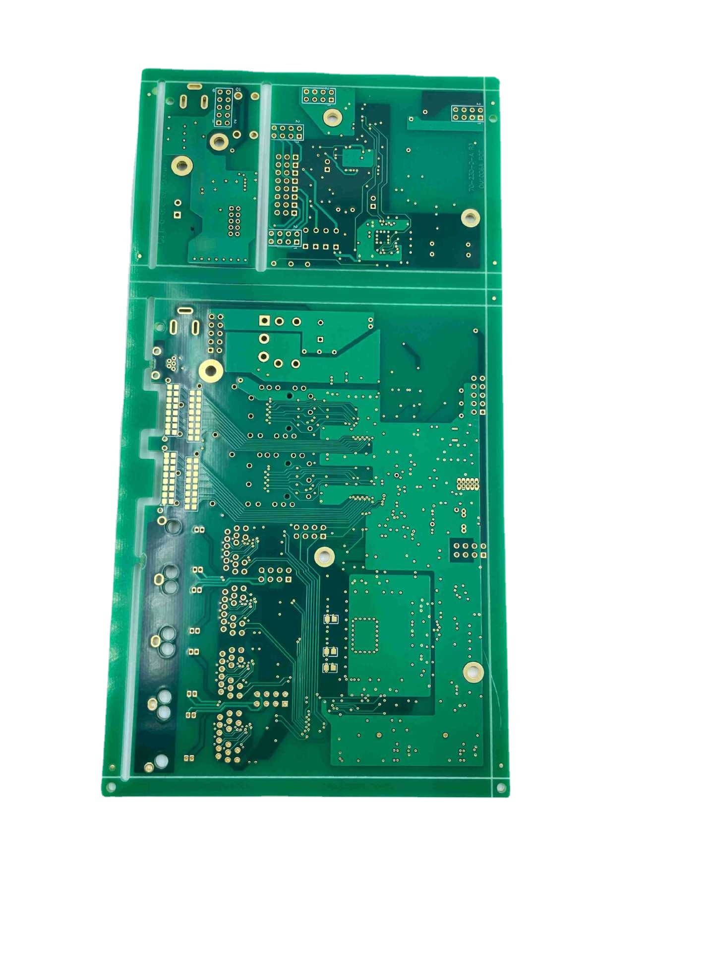 Red Solder Mask FR4 PCB Circuit Board 4 Layers 2.4mm Thickness