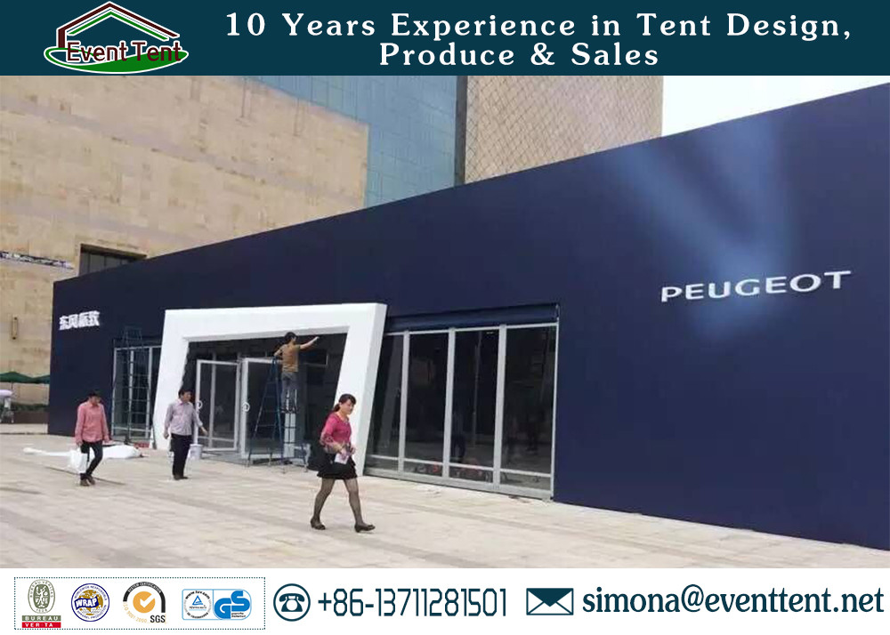 Square Shape Custom Event Tents Self - Cleaning For Outdoor Advertising ISO