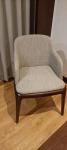 ISO18001 Certified Ash Solid Wood Wooden Hotel Chairs ODM Service