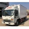 Famous Brand JAC 4*2 Refrigerated Truck,  HOT SALE! JAC brand diesel 5Tons Frozen Food Transport Truck for Sale for sale