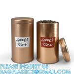 Coffee Tea Tin, Aluminum Can, POP Can, Cookie, Biscuit Candy Tin, Gift Storage
