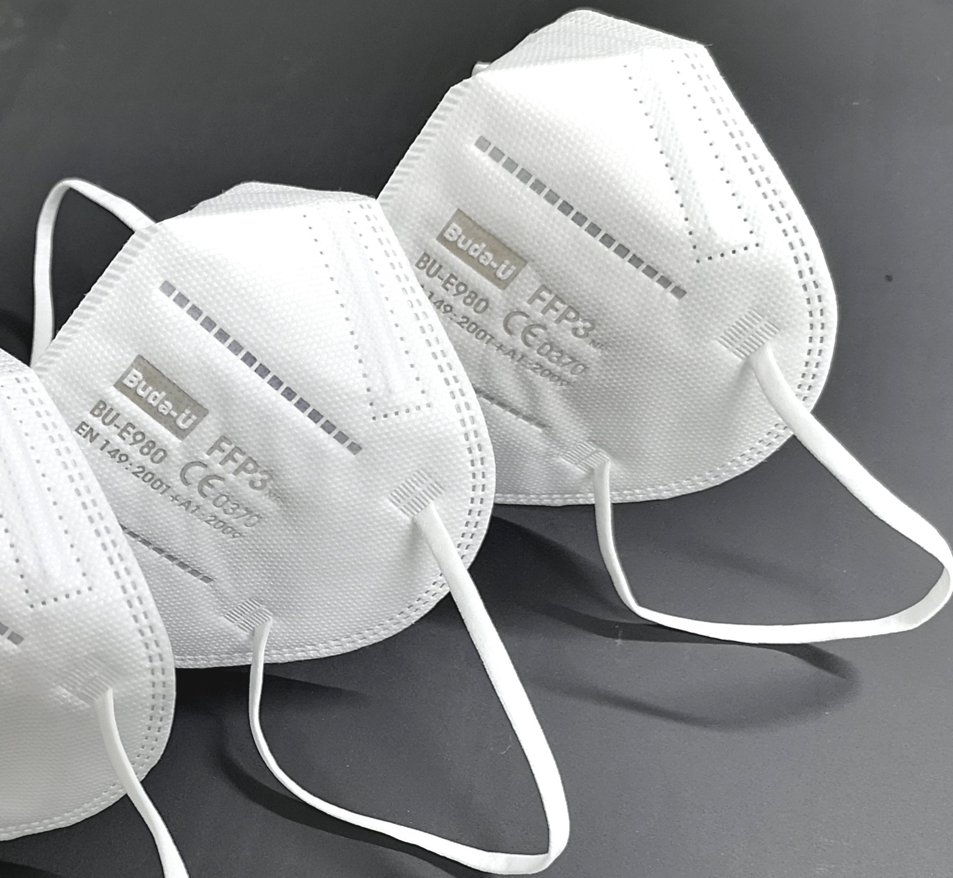 Disposable FFP3 Face Mask With Earloops Protection Level 99%