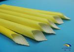 High Performance Flexible Acrylic Coated Fiberglass Sleeving / Braided Fiber