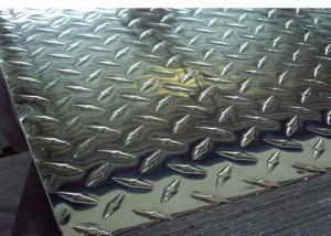 Wholesale 5052 H32 Aluminium Chequered Plate Coils Slip Resistance For Bus Body from china suppliers