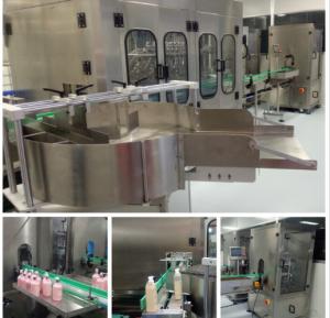 China Stable Performance Bottle Filling Line / Shampoo Filling Machine Line on sale