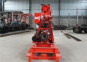 China Electric Type Water Well Drilling Rig 600 M Depth Lightweight / Easy Relocation on sale