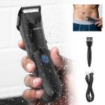 Skin Safe 5V Waterproof Hair Trimmer For Men'S Body USB Charging ROHS