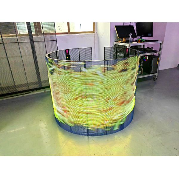 HD Indoor SMD2020 LED Grille Screen P3.9 P7.8 Movable LED Video Wall LED Display for Rental Stage