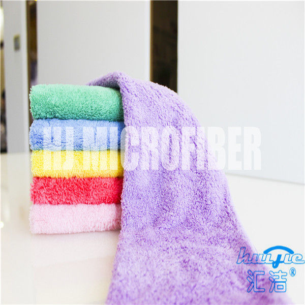 80% Polyester 20% Polyamide Microfiber Bath Towels Super Soft Super Absorbent For Home Using