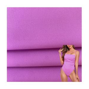 Wholesale Swimwear Yoga Set Textile Shapewear Fabric 19% Spandex 81% Nylon Breathable 40D from china suppliers