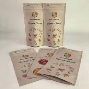 Wholesale Custom Pirnted Biodegradable Bags Eco-friendly Bags Kraft Paper PLA Bags from china suppliers
