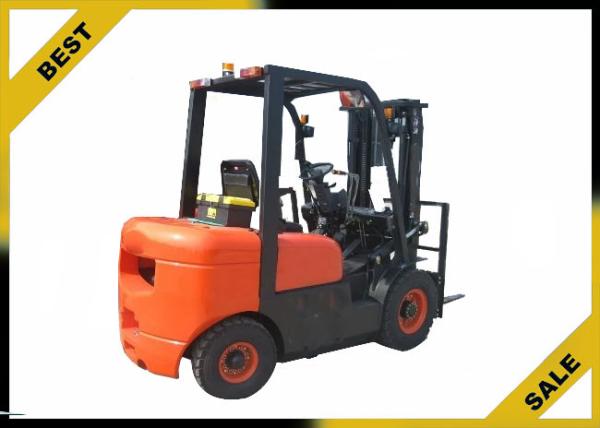Easy Control Industrial Lift Truck , 2.5 ton Material Handling Forklift Diesel