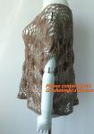 Hollow out belt sexy knitted crover up crochet beach dress robe femme sund,