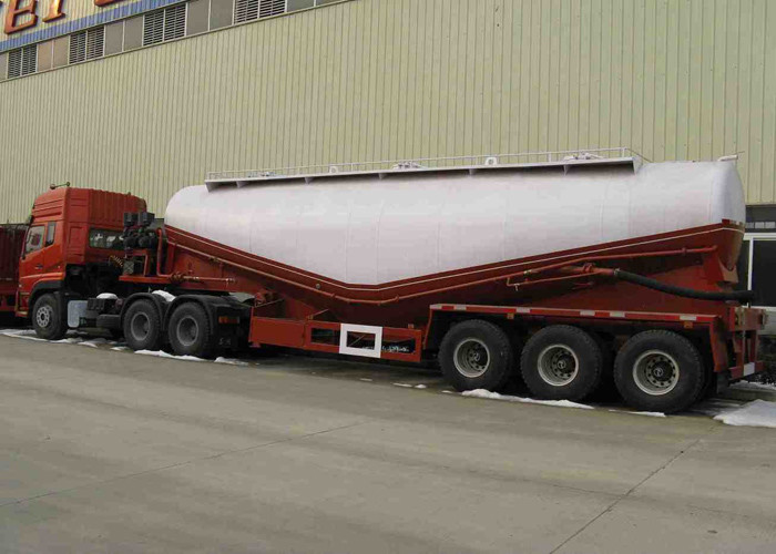 Large Construction Site Semi Trailer Truck With #50 / #90 Fifth Wheel