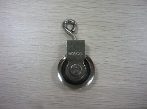 Wholesale Nickle Plated Metal Furniture Fittings Small Iron Sheave Corrosion Resistance from china suppliers
