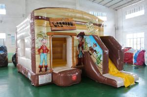 Wholesale 1mm Water Park Inflatable Trampoline Bouncer Quadruple Stitching from china suppliers