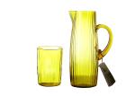 Amber Hand Made Lead Free Crystal Glass Wine Decanter 1400ml