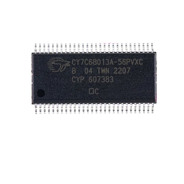 Single Chip MPU IC 8051 Microprocessor 480Mb/S CY7C68013A-56PVXC