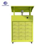 Green 72V 20AH Battery Swapping Station 15 Slot Battery Exchange Station