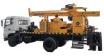 Full Hydraulic Truck Type Water Well Drilling Equipment 132kw Diesel Engine