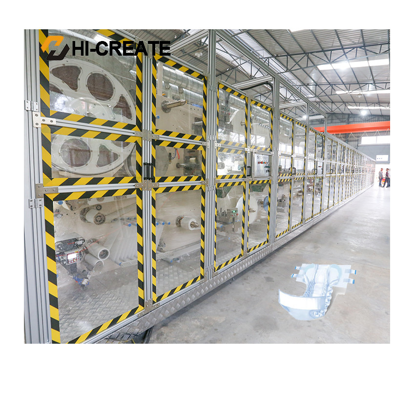 Baby Diapers Production Equipment Automatic Adult Baby Diaper Making Machine