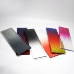 6 6mm Gradient Color Double Tempered Laminated Glass for Bathroom Living Room