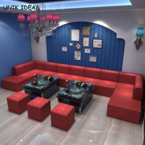 Wholesale Leather Large U Shape Corner Sofa Bed 10 Seater KTV Bar from china suppliers