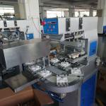 Two Color 220V Wooden Plastic Bottle Cap Pad Printing Machine