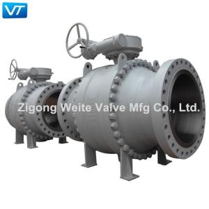Wholesale Full Port Gear Operated 36 Inch Ball Valve WCB Carbon Steel ASME B 16.10 from china suppliers