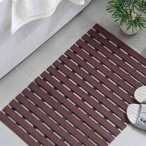 Wholesale Two Layers Brown Bathroom Anti Slip Floor Mat 9*10 from china suppliers