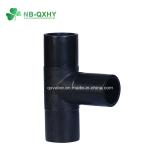 Pn10 Plastic Equal Tee for HDPE Water Pipe SDR17 Wall Thickness 20-630 mm