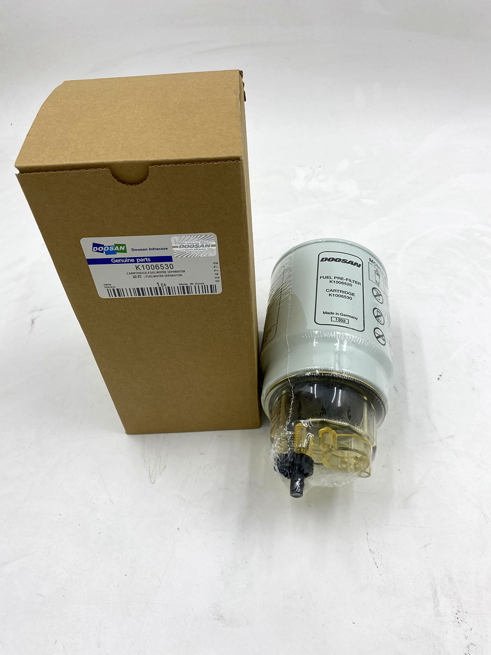 Factory Construction Excavator Fuel Filter K1006530 For DOOSAN DH215-9