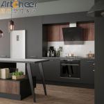 American Custom Plywood Modular Kitchen Cabinets for Modern Kitchen Furniture
