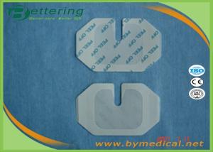 Wholesale A0607XU paper frame shape medical sterile permeable transparent PU IV Cannula Dressing waterproof PU film wound dressing from china suppliers