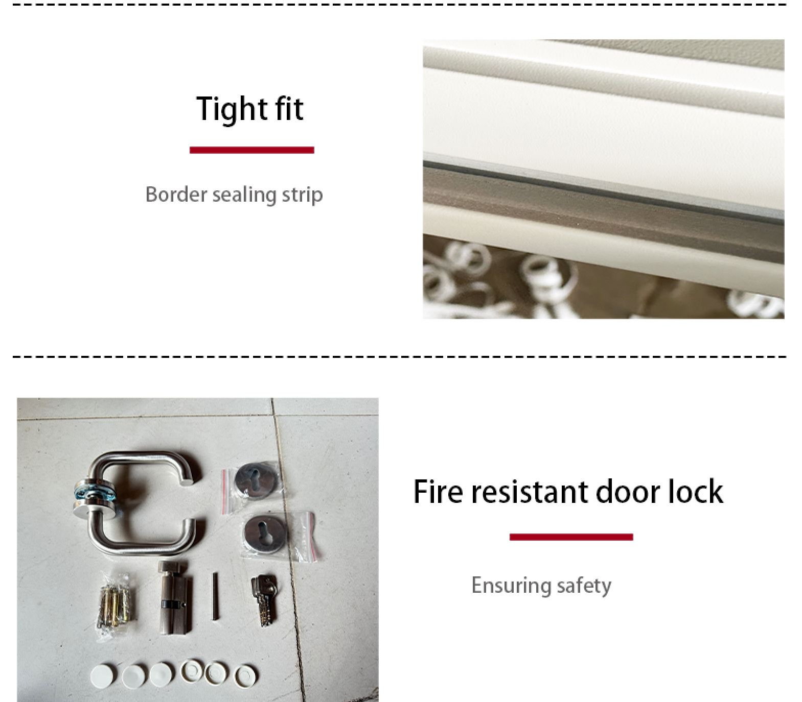 Anti Theft Honeycomb Paper Door For Prefabricated House Simple And Safe