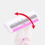 Custom Logo Wholesale Eco-Friendly Face Razor for Women Facial Hair