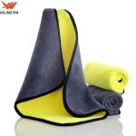 China Microfiber Absorbent No Shed Hair Household Car Wash Towels Glass Cleaning