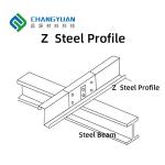 Thin Walled Structural Steel Profile Cold Formed Steel Sections Zinc Content 40