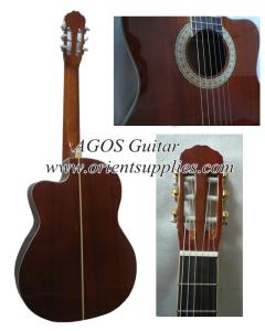 Wholesale 39inch Cutaway Whole Sapele Classical guitar CG3923C from china suppliers