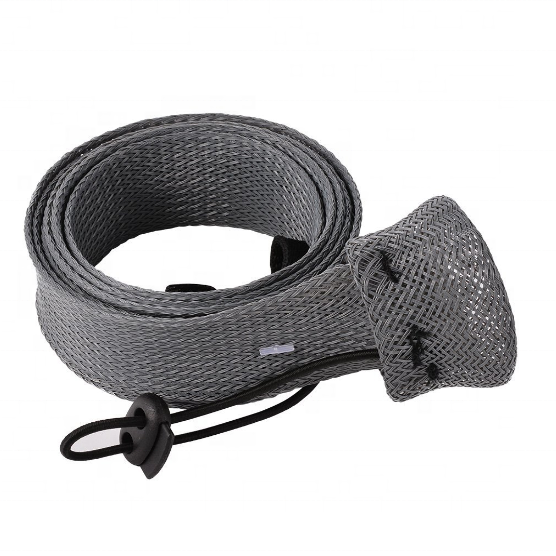 Flame Resistance Fishing Rod Protective Sleeves Rod Covers Nylon Braided UL VW-1