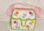 Colorful Ceramic Purse Bank / Saving Bank For Girl And Lady Earthenware