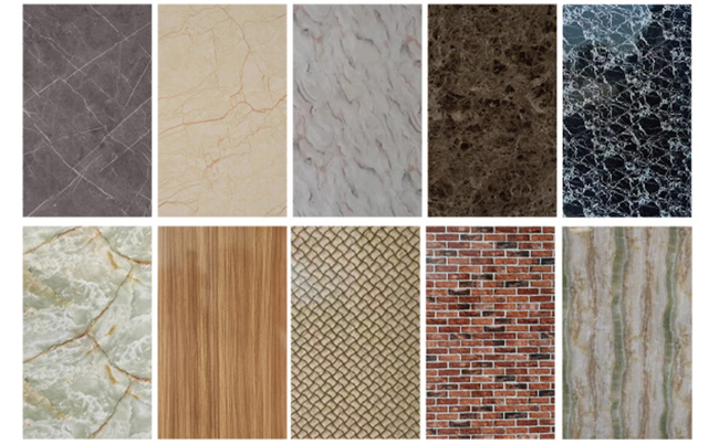 Durable PVC Marble Sheet UV board for Interior Wall Cladding Decorative Panels and Surface Protection Applications