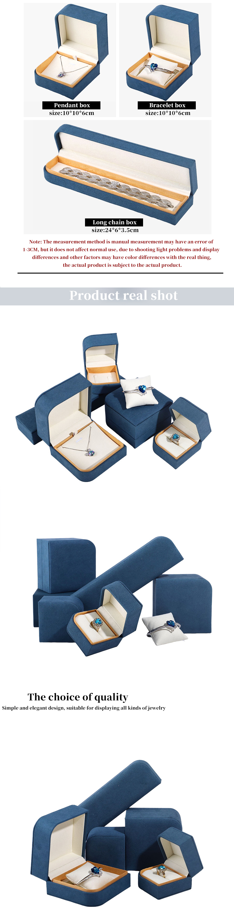 Luxury Green Microfiber Leather Jewelry Package for Earrings and Rings from Hanhong
